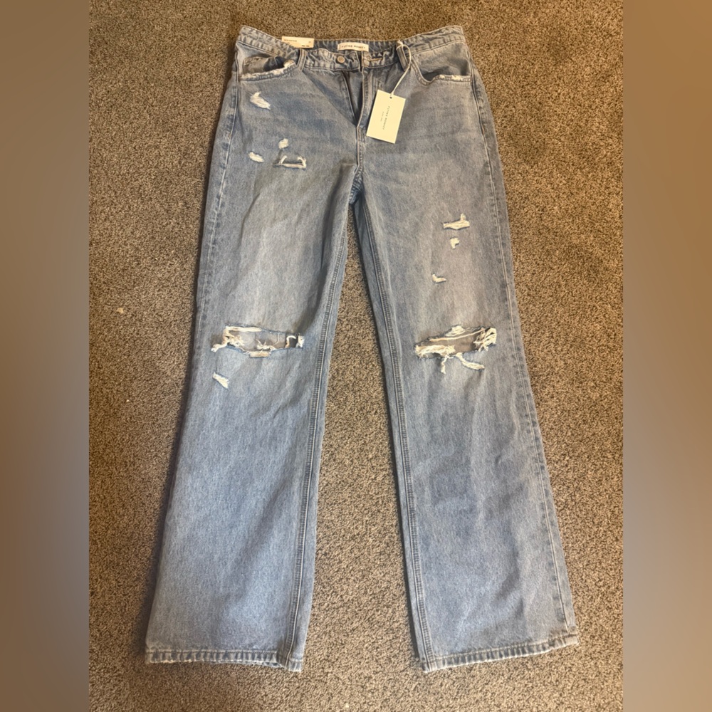 Distressed Blue Jeans flying monkey